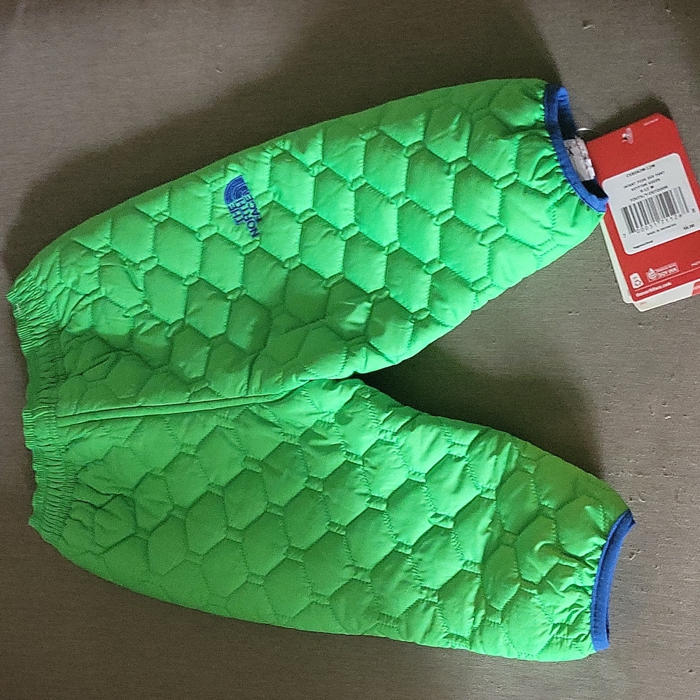 NWT Northface reversible thermal  pants heatseeker 6 -12 m